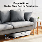 Vibration Plate Exercise Machine, Curved Vibration Plate for Lymphatic Drainage Weight Loss, Vibrating Plate with Real-Time Calorie Tracking on LED Display, Workout Equipment for Home Women Men