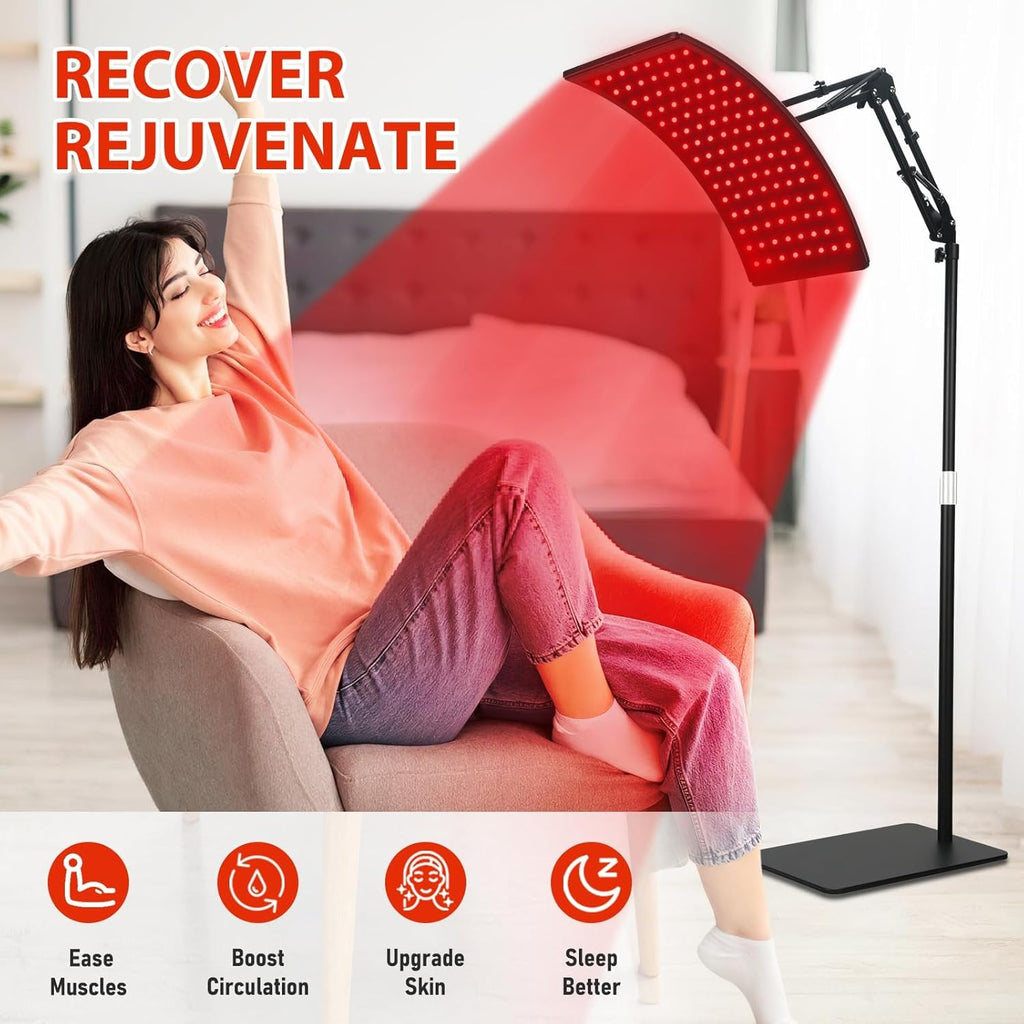 Transform Your Health with the Viconor Red Light Therapy Lamp - Comprehensive Skin Care & Pain Relief at Home!
