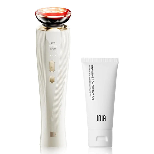 INIA FLARE All-In-One Facial Beauty Device, 3-In-1 Facial Massager Beauty Device for Face and Neck Skin Rejuvenation Lifting/ Tightening/ Infusing, Best Valentine'S Day Gift for Her