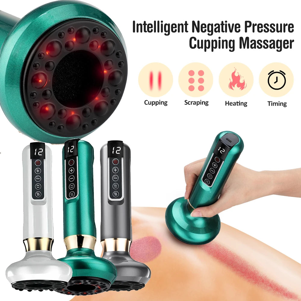 Transform Your Body with the Smart Body Massager: Vacuum Suction Device for Effective Cellulite Treatment and Relaxation